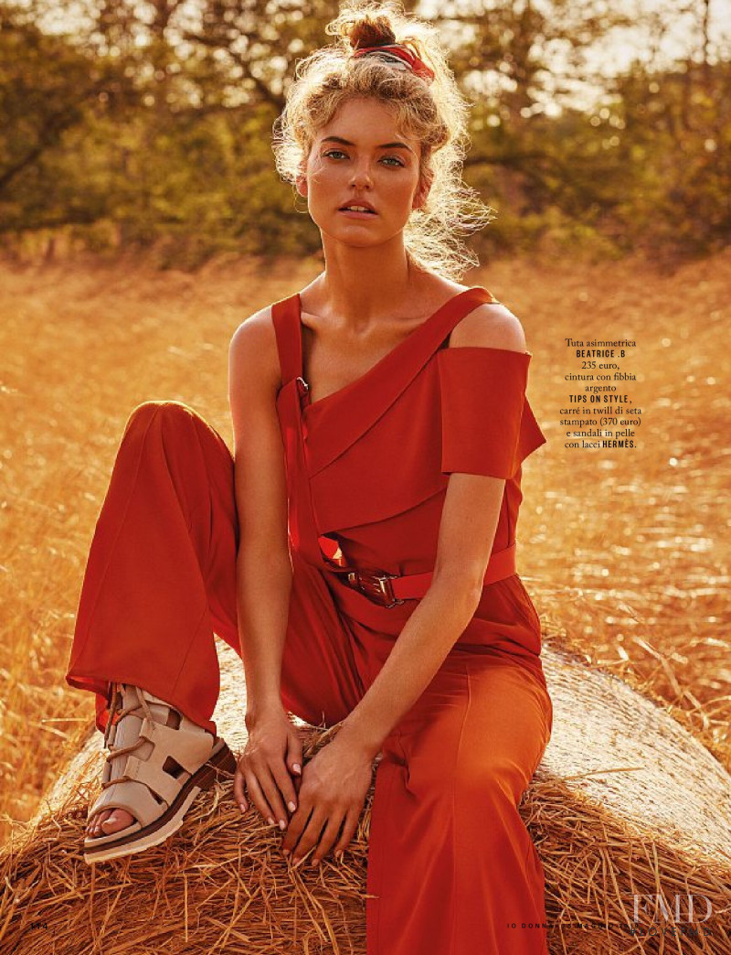 Martha Hunt featured in Orange Country, May 2019