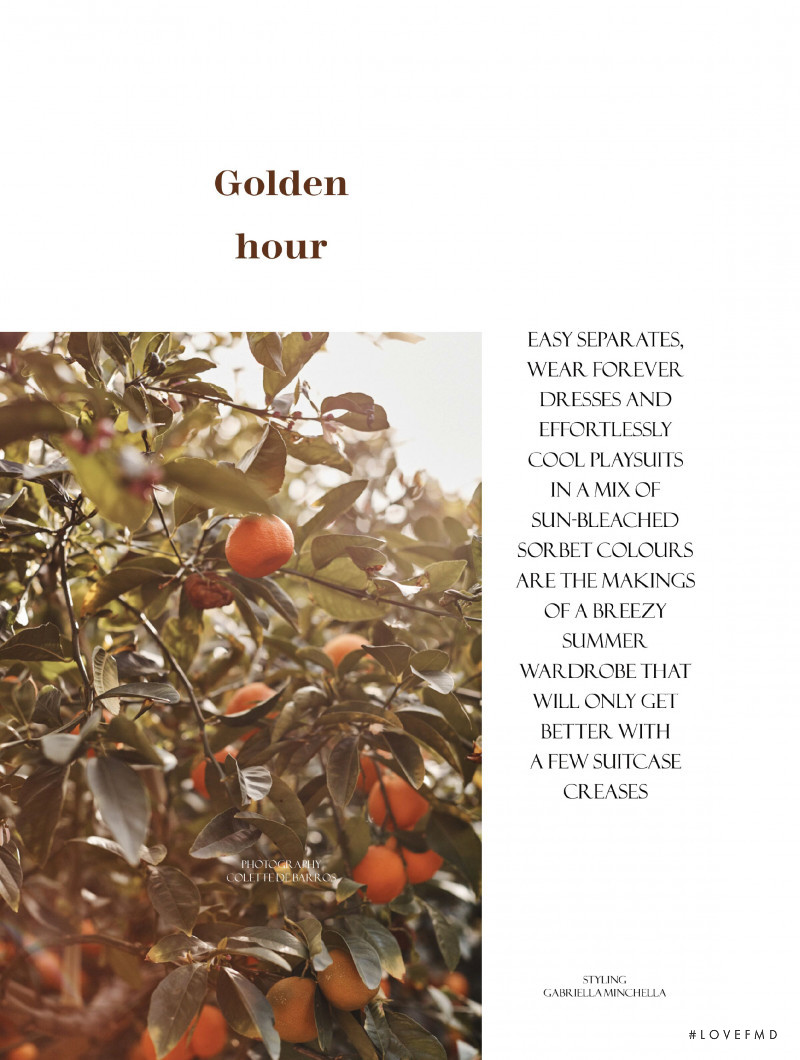 Zippora Seven featured in Golden Hour, July 2021