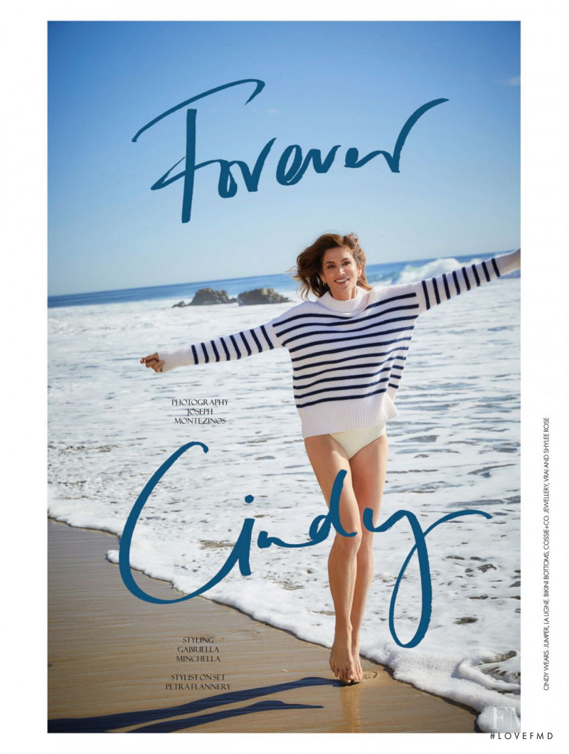 Cindy Crawford featured in Forever Cindy, March 2021