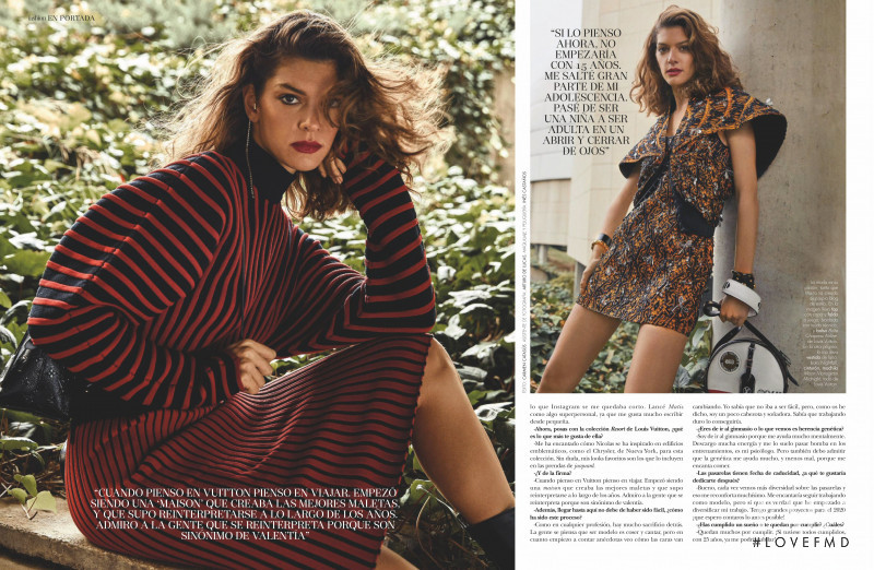 Marta Ortiz featured in Una Tope Made in Spain, February 2020