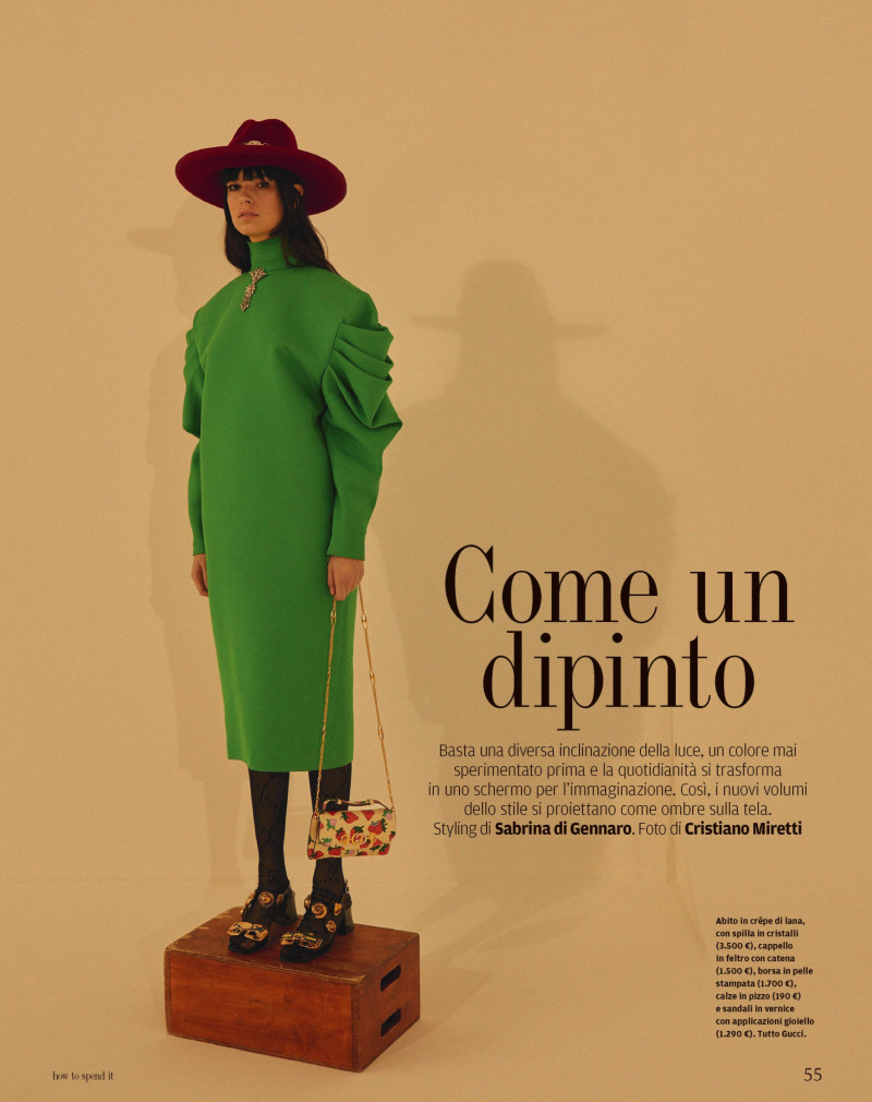 Isabella Ridolfi featured in Come un Dipinto, March 2019