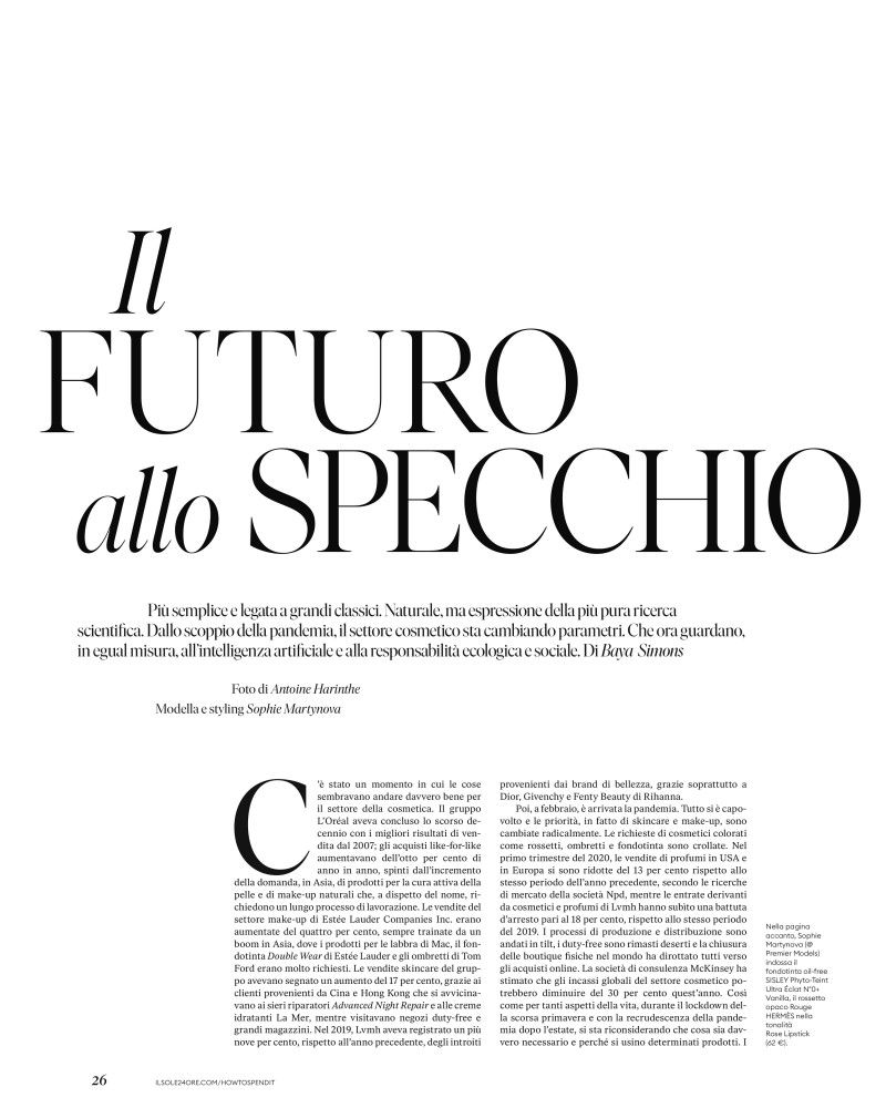 Il Futuro Allo Specchio, November 2021