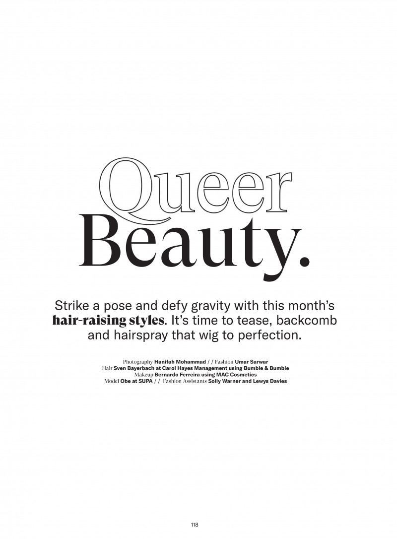 Queer Beauty, January 2020