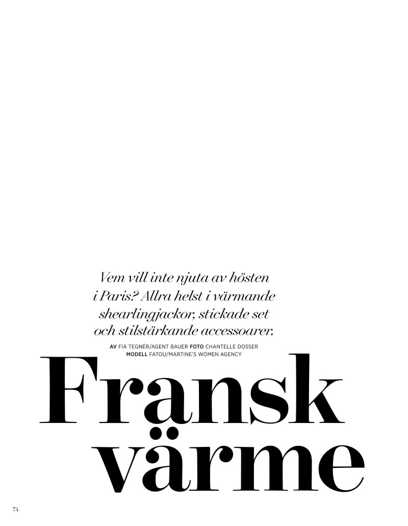 Fransk Värme, November 2019