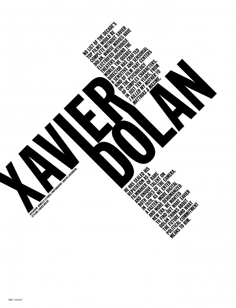 Xavier Dolan, February 2020