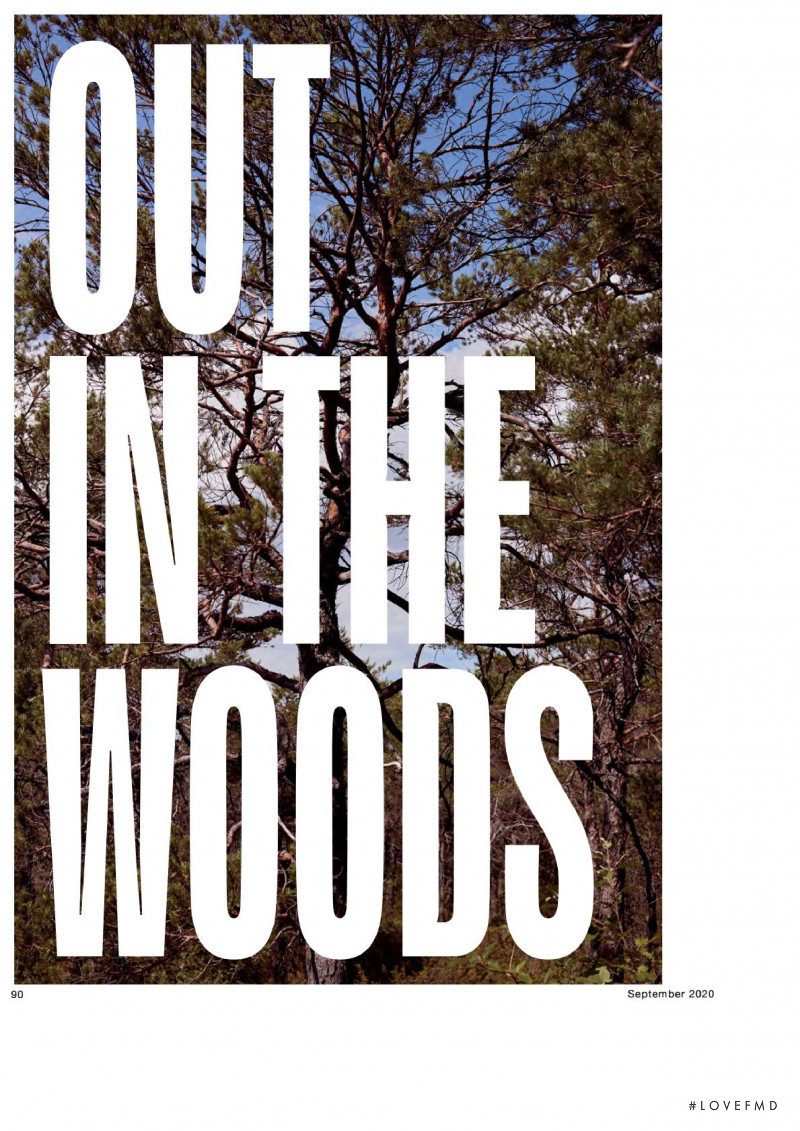 Milena Feuerer featured in Out in the Woods, September 2020