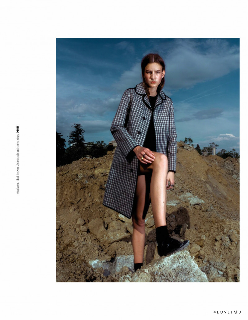Alise Daugale featured in Dior by Maria Grazia Chiuri, September 2019
