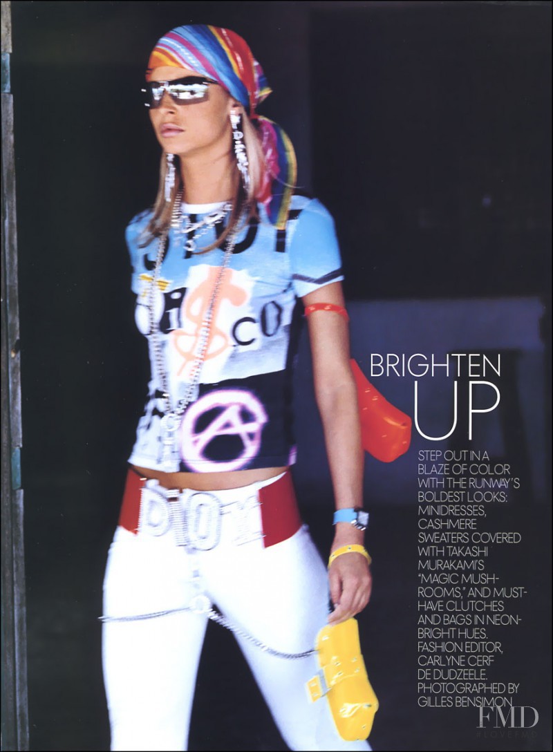 Lisa Seiffert featured in Brighten Up, May 2003