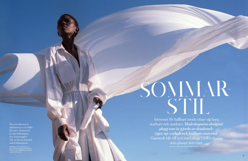 Caroline Bwomono featured in Sommar-Stil, May 2020