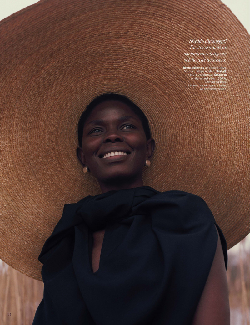 Caroline Bwomono featured in Sommar-Stil, May 2020