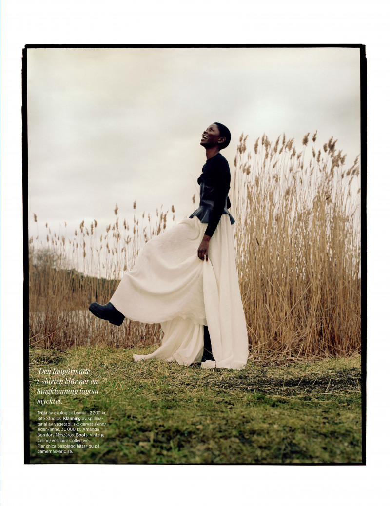 Caroline Bwomono featured in Sommar-Stil, May 2020