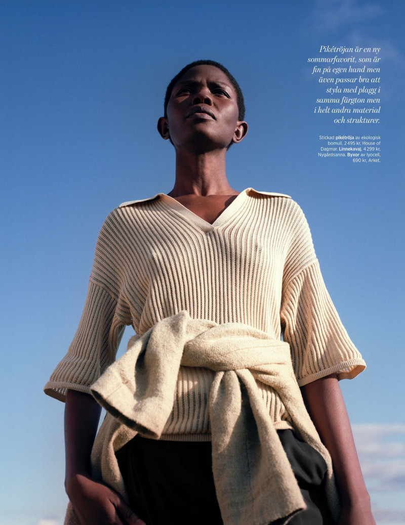 Caroline Bwomono featured in Sommar-Stil, May 2020