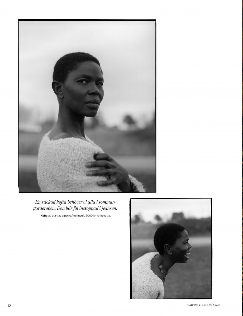 Caroline Bwomono featured in Sommar-Stil, May 2020