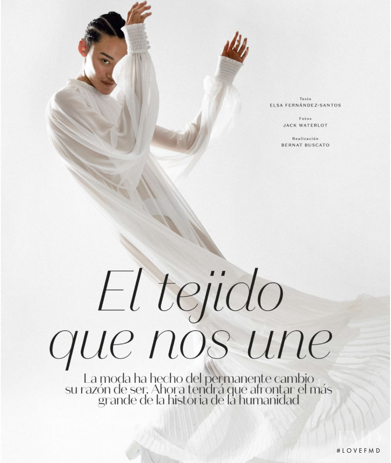 Jessie Li featured in El Tejido Que Nos Une, May 2020