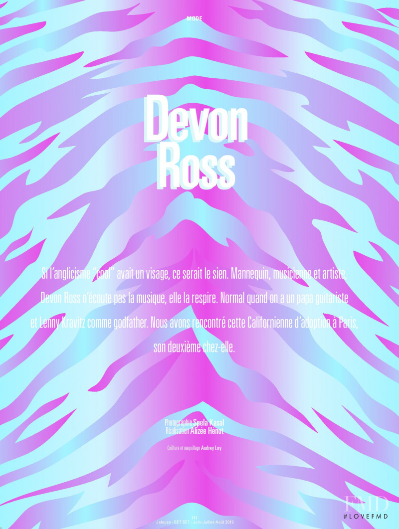 Devon Ross featured in Devon Ross, June 2019