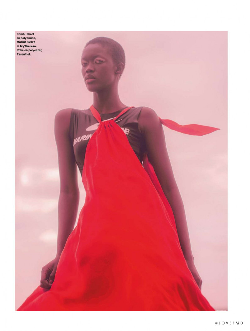 Adama Jobe featured in Fil Rouge, June 2019