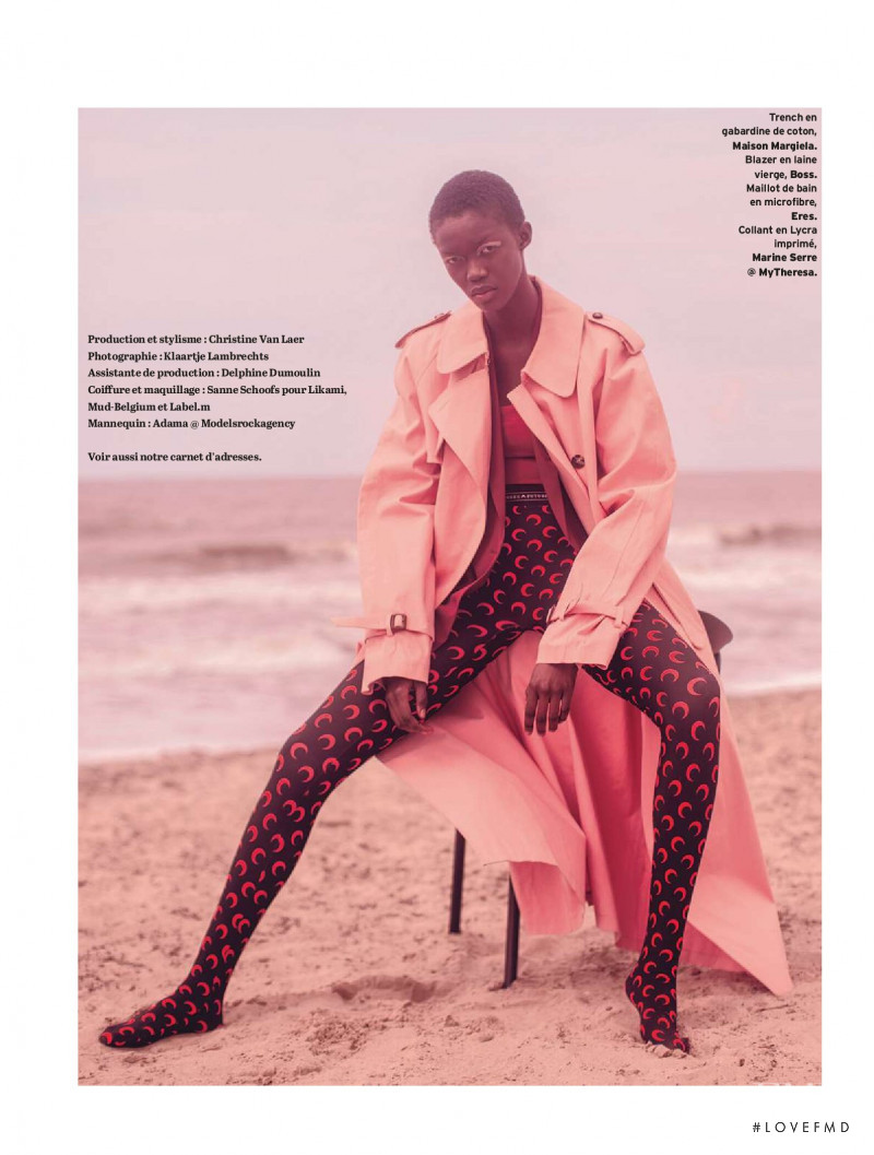 Adama Jobe featured in Fil Rouge, June 2019