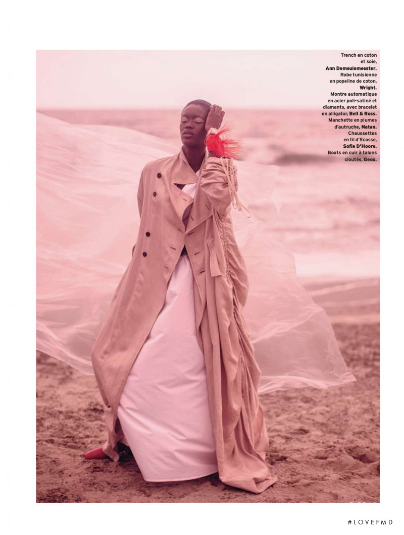 Adama Jobe featured in Fil Rouge, June 2019