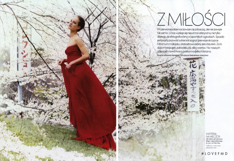 Mariana Idzkowska featured in For the love of, February 2008