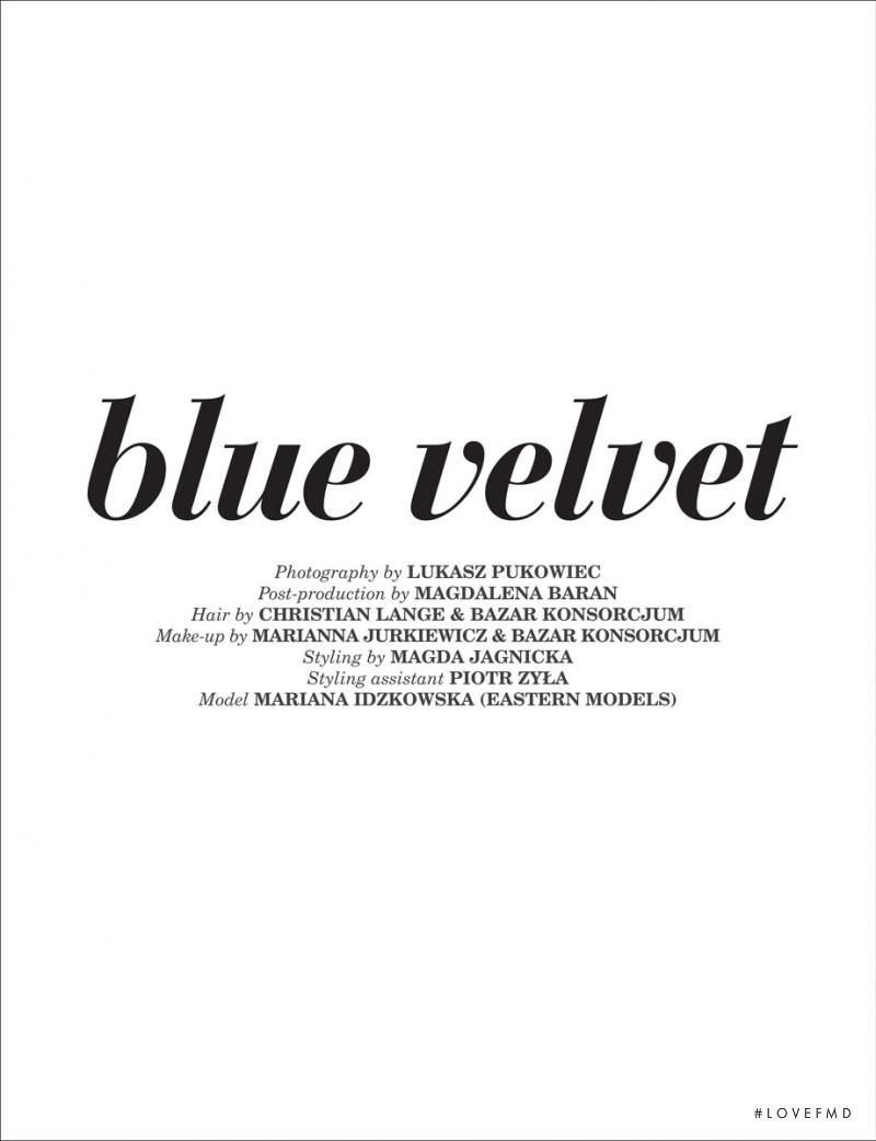 Blue Velvet, June 2011