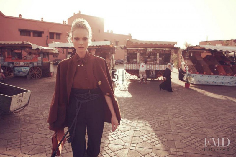 Mariana Idzkowska featured in Marrakech, September 2011