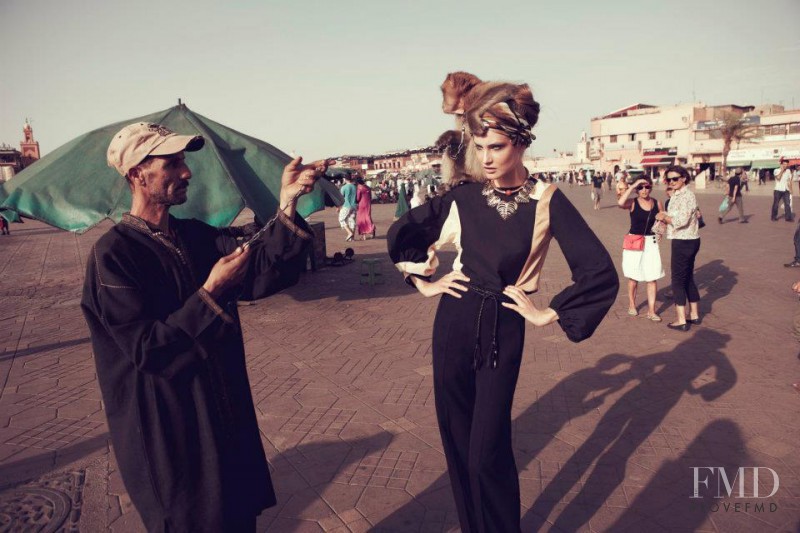 Mariana Idzkowska featured in Marrakech, September 2011