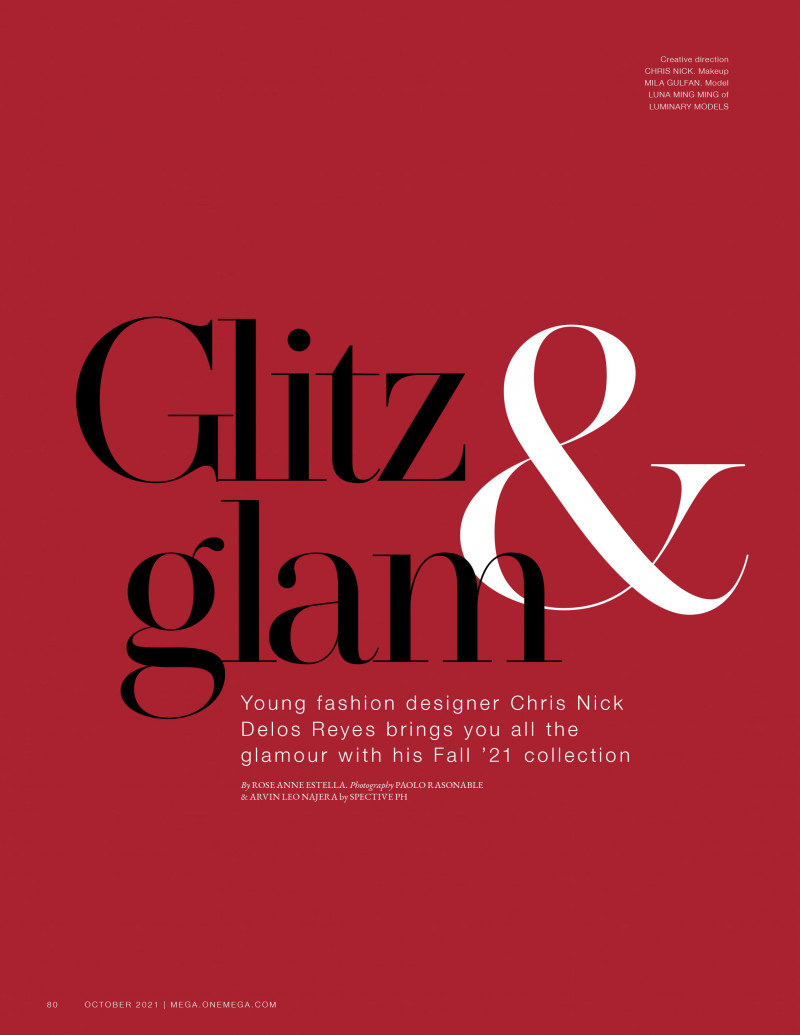 Glitz & Glam, October 2021