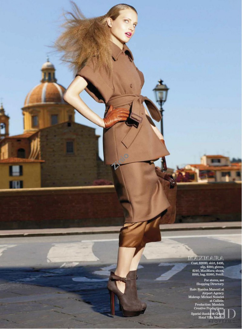 Mariana Idzkowska featured in From Italy With Love, September 2009