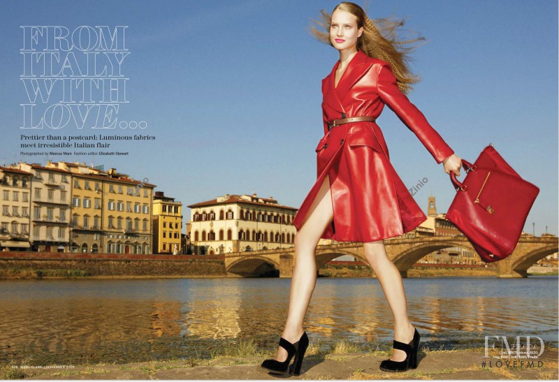 Mariana Idzkowska featured in From Italy With Love, September 2009