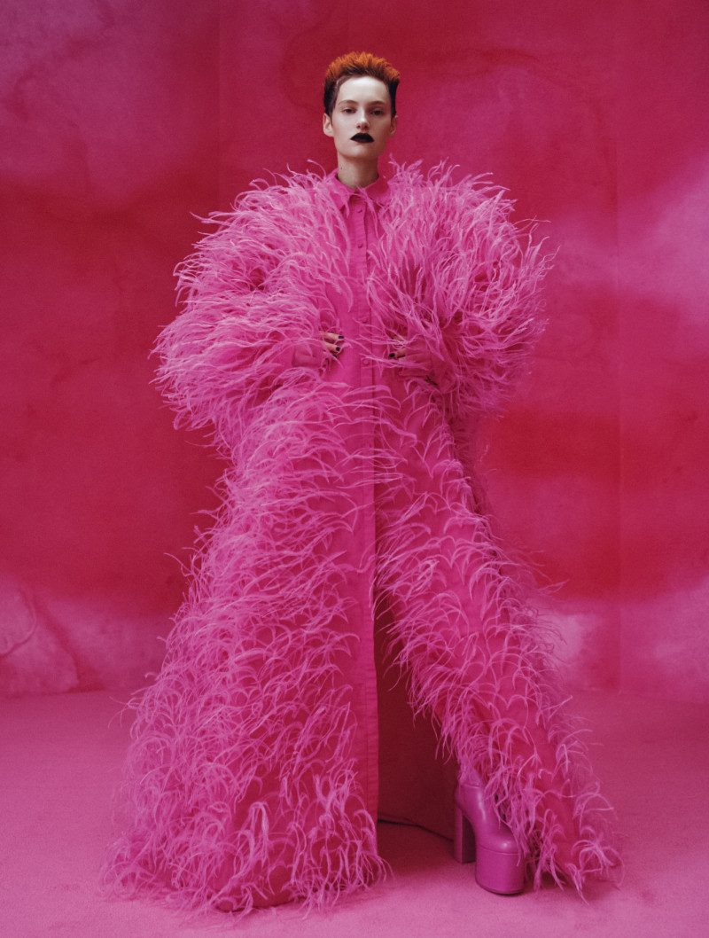 Greta Elisa Hofer featured in Valentino Pink PP, September 2022