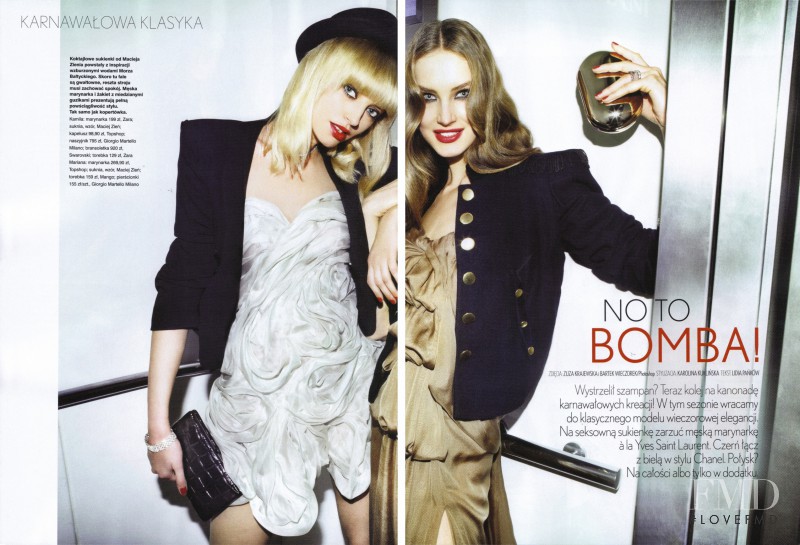 Mariana Idzkowska featured in No To Bomba!, January 2009