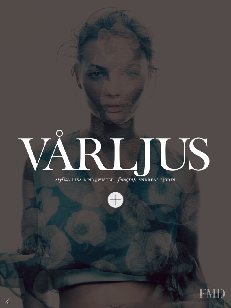 Moa Aberg featured in Varljus, March 2013