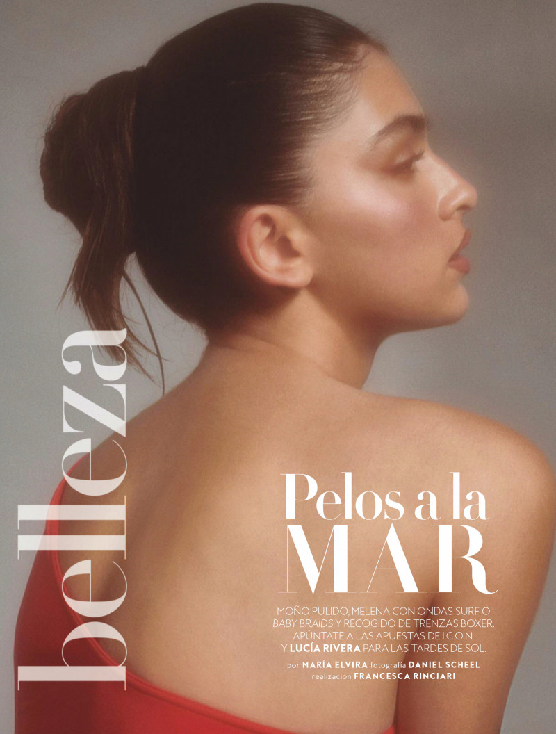 Lucia Rivera featured in Pelos A La Mar, July 2021