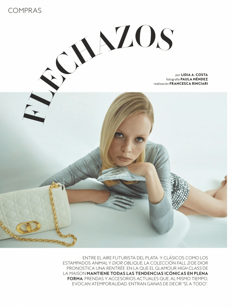 Daniela Witt featured in Elechazos, May 2021