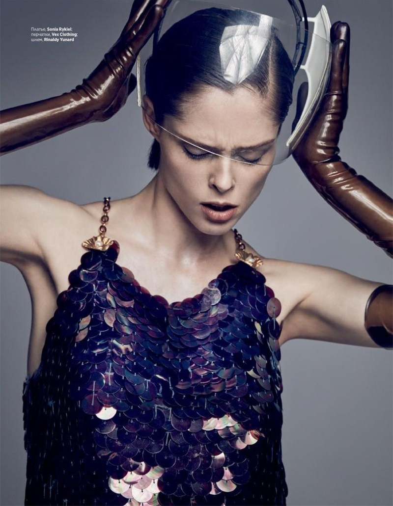 Coco Rocha featured in Business Model, March 2018