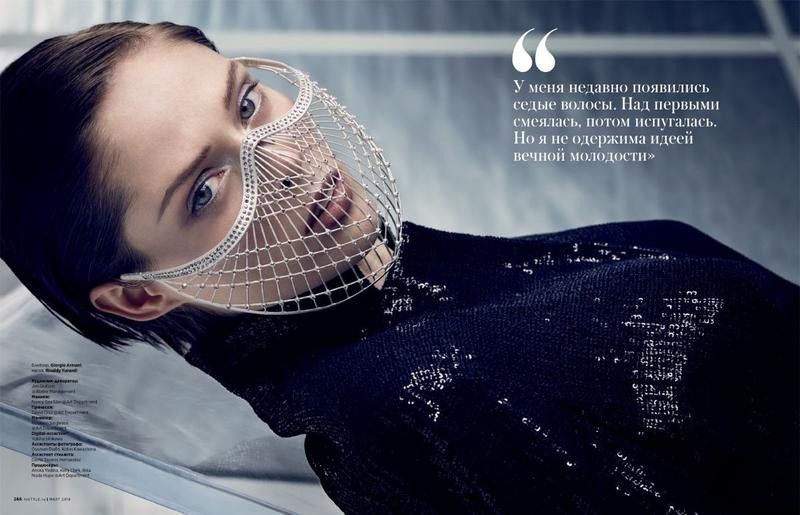 Coco Rocha featured in Business Model, March 2018