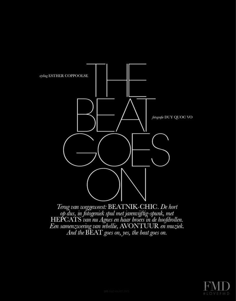 The Beat Goes On, March 2013