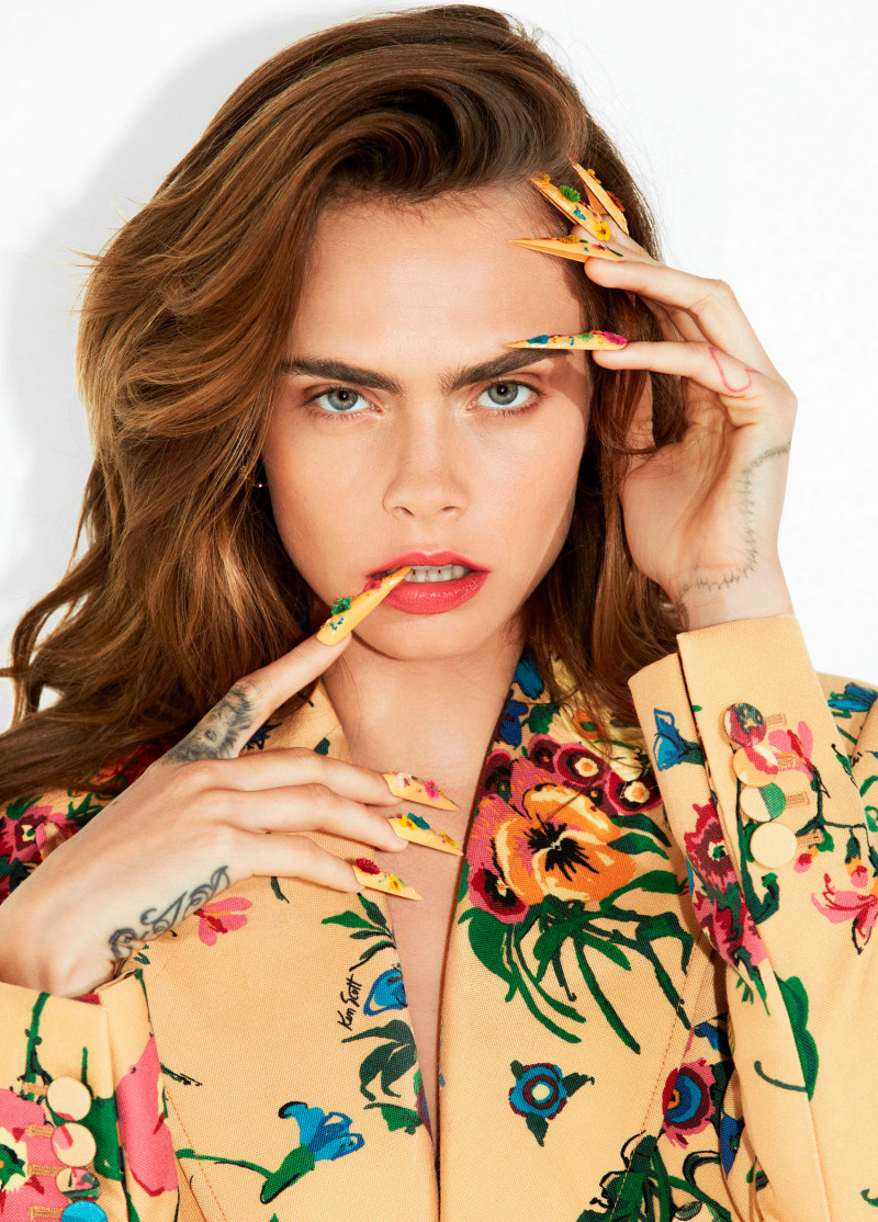Cara Delevingne featured in Is it hot in here?, July 2021