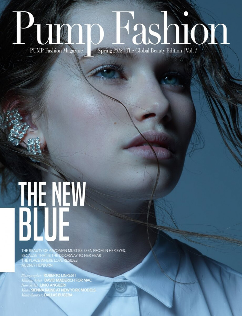 Sienna Raine Schmidt featured in The New Blue, February 2018