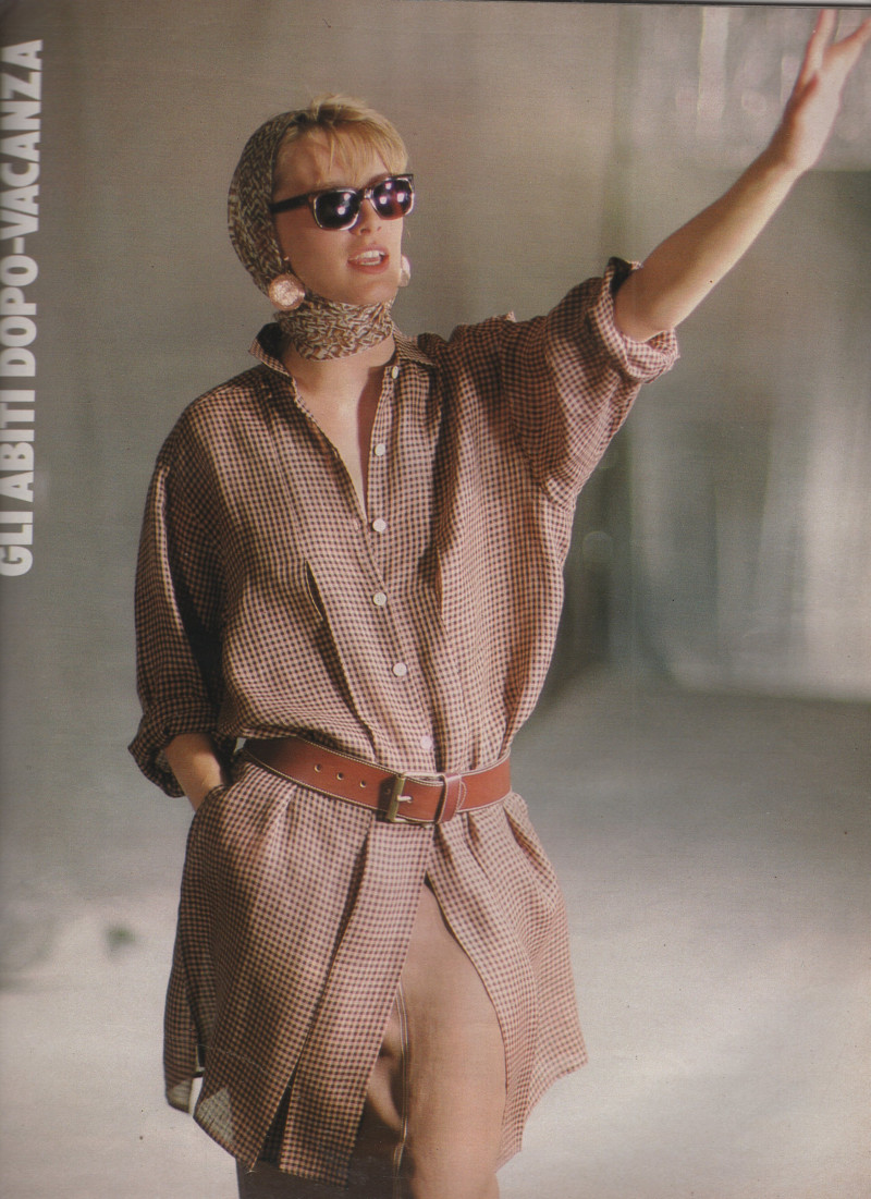 Anette Stai featured in Gli Abiti Dopo-Vacanza, September 1984