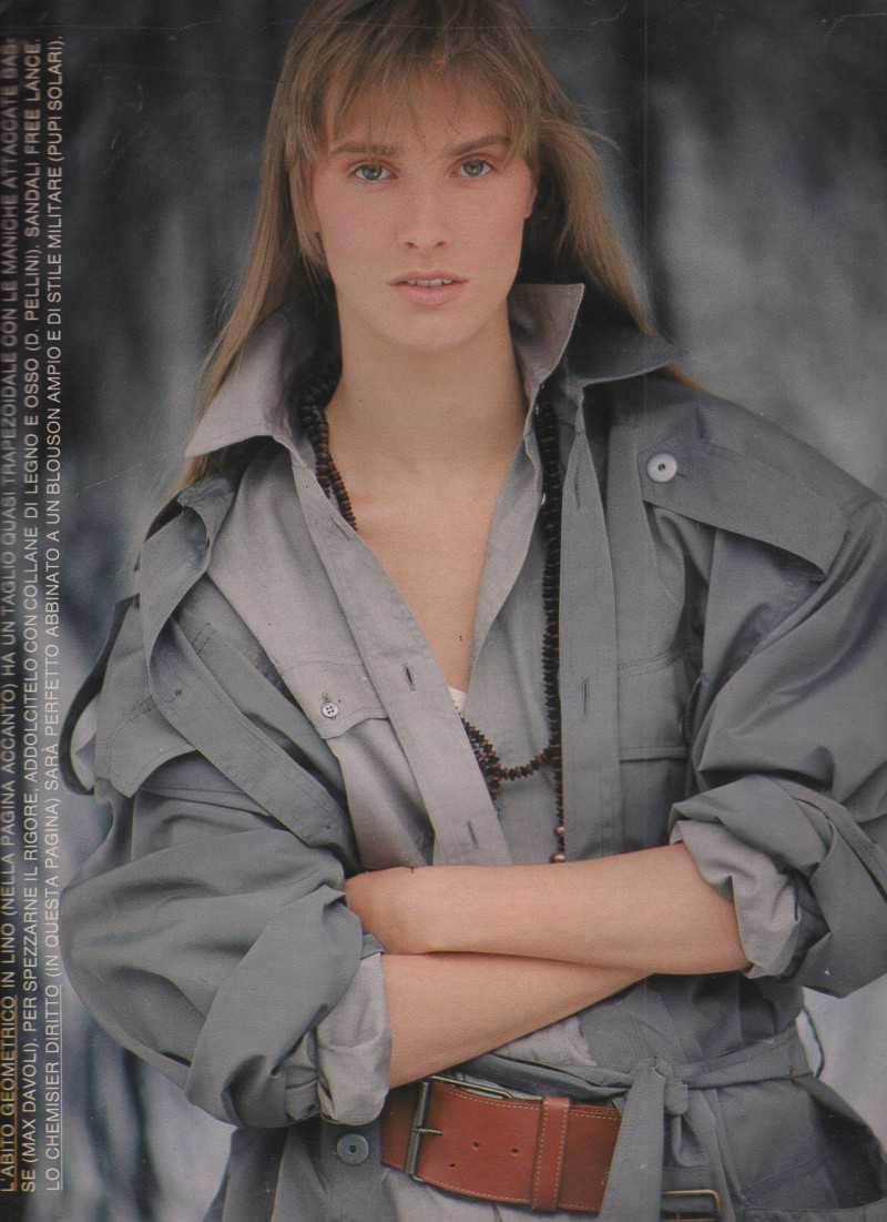 Anette Stai featured in Gli Abiti Dopo-Vacanza, September 1984