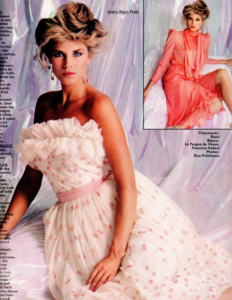 Anette Stai featured in Precious Ivories, April 1982