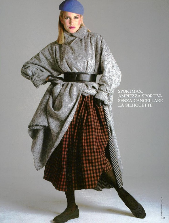 Anette Stai featured in A tutto stile, July 1983