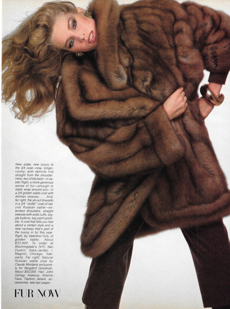 Fur Now | A Special Vogue Report, August 1981