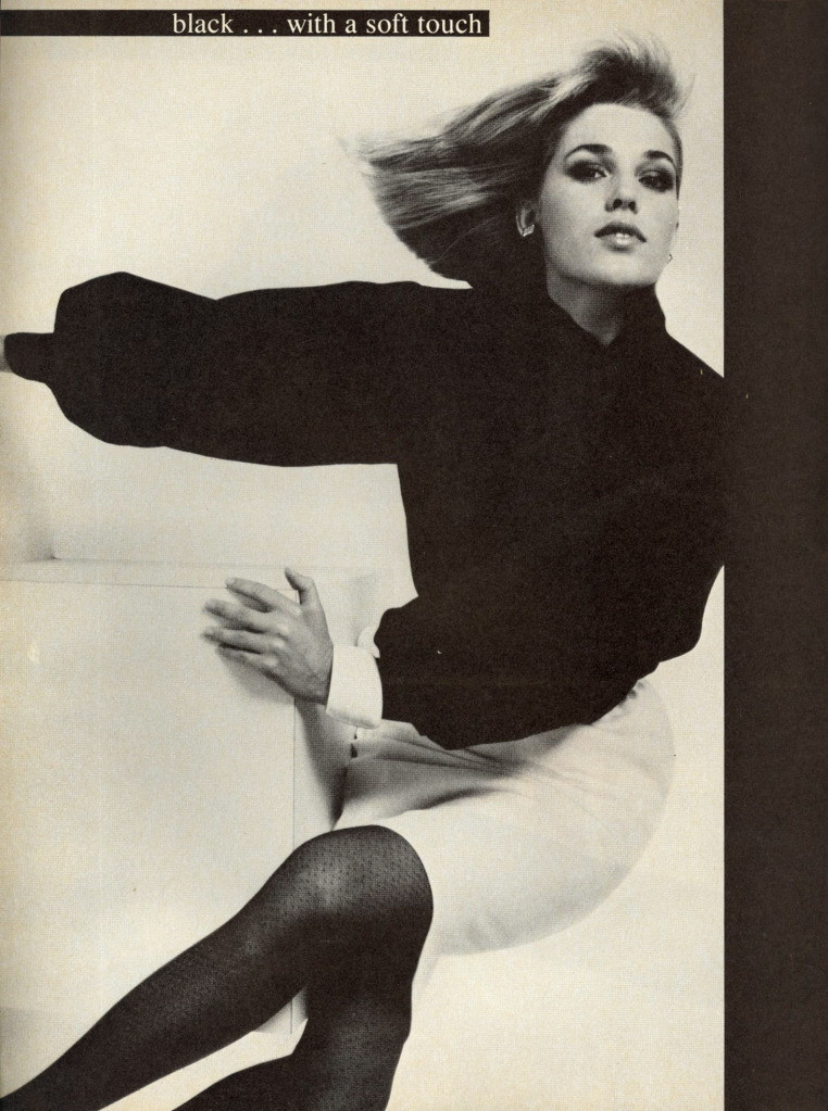 Anette Stai featured in Black... with a Soft Touch, September 1982