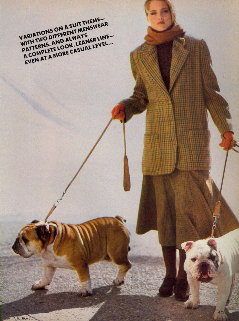 Anette Stai featured in The Look-Makers - The Best Real-Life Day Dressing, September 1982