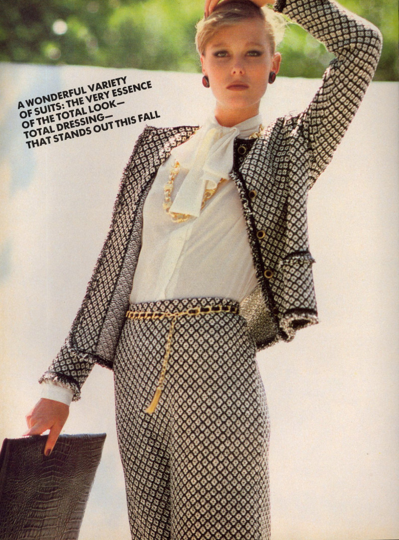 Anette Stai featured in The Look-Makers - The Best Real-Life Day Dressing, September 1982