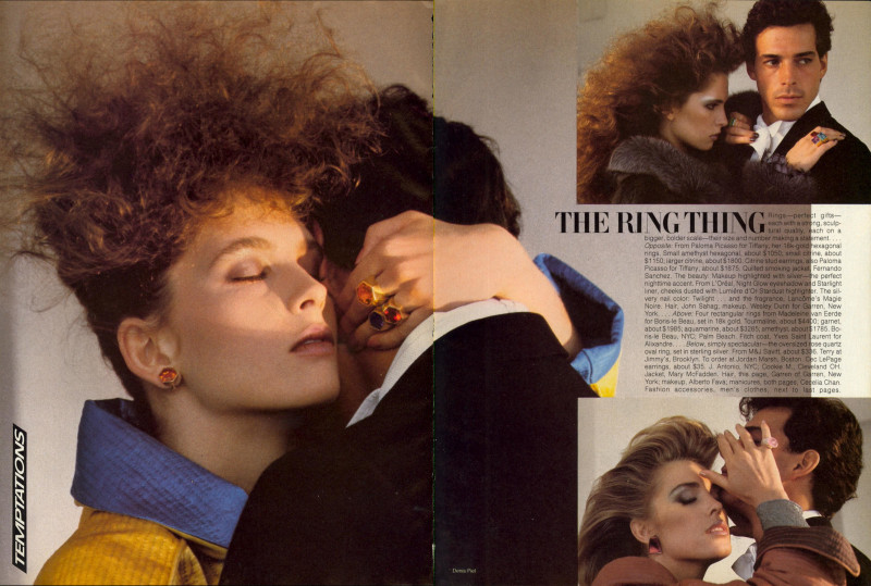 Anette Stai featured in The Ring Thing, November 1982
