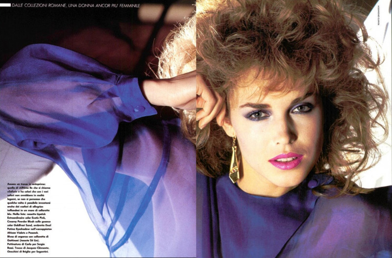 Anette Stai featured in La bellezza e\' a volants, March 1982