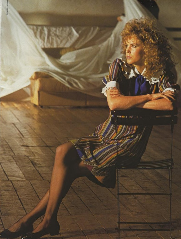 Anette Stai featured in Collezione arcobaleno, March 1982